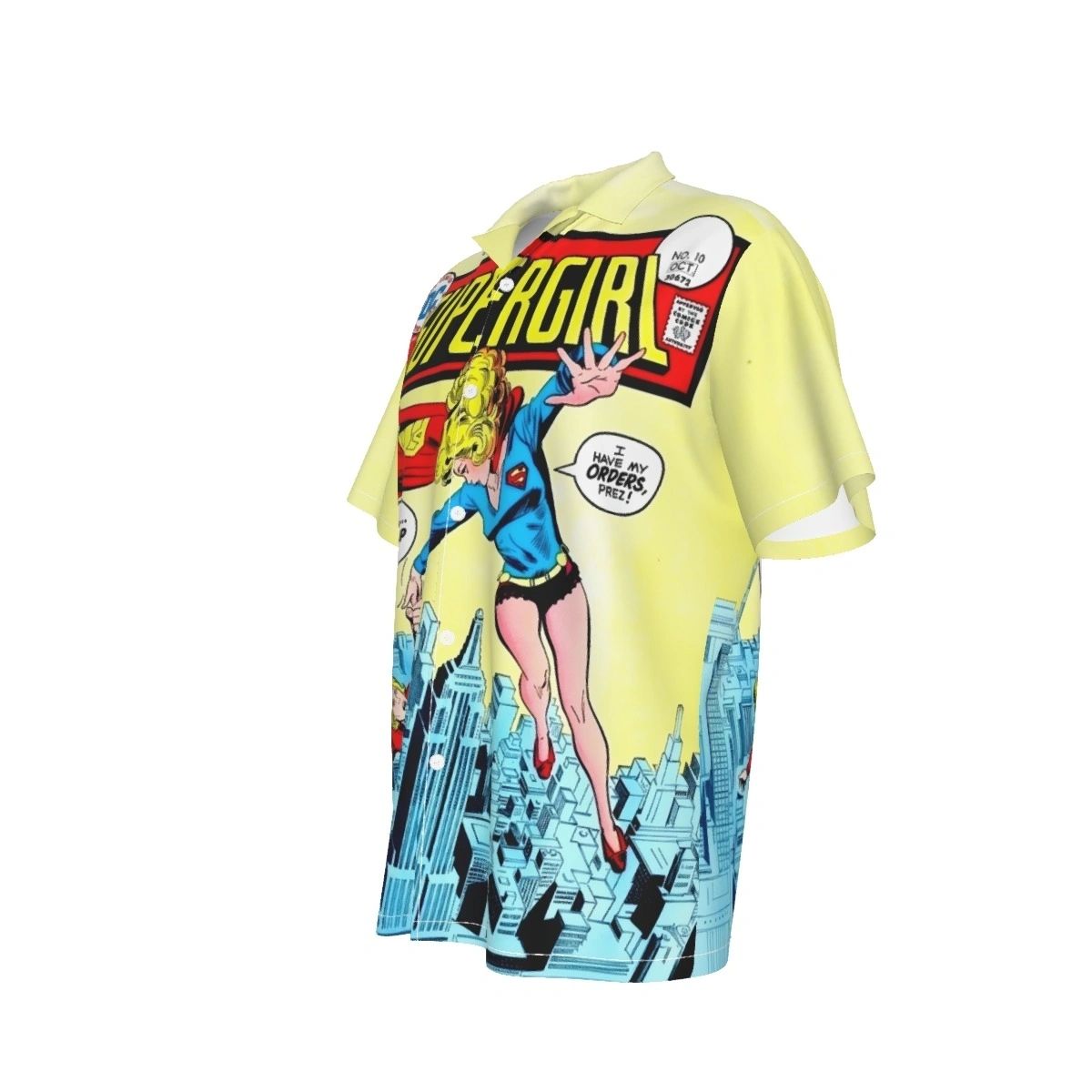 SUPERGIRL 10 ALL OVER PRINT SHIRT AND TANK TOP- PREZ