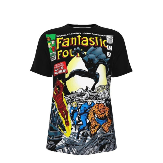 FANTASTIC FOUR 52 ALL OVER PRINT SHIRT AND TANK TOP- 1ST BLACK PANTHER