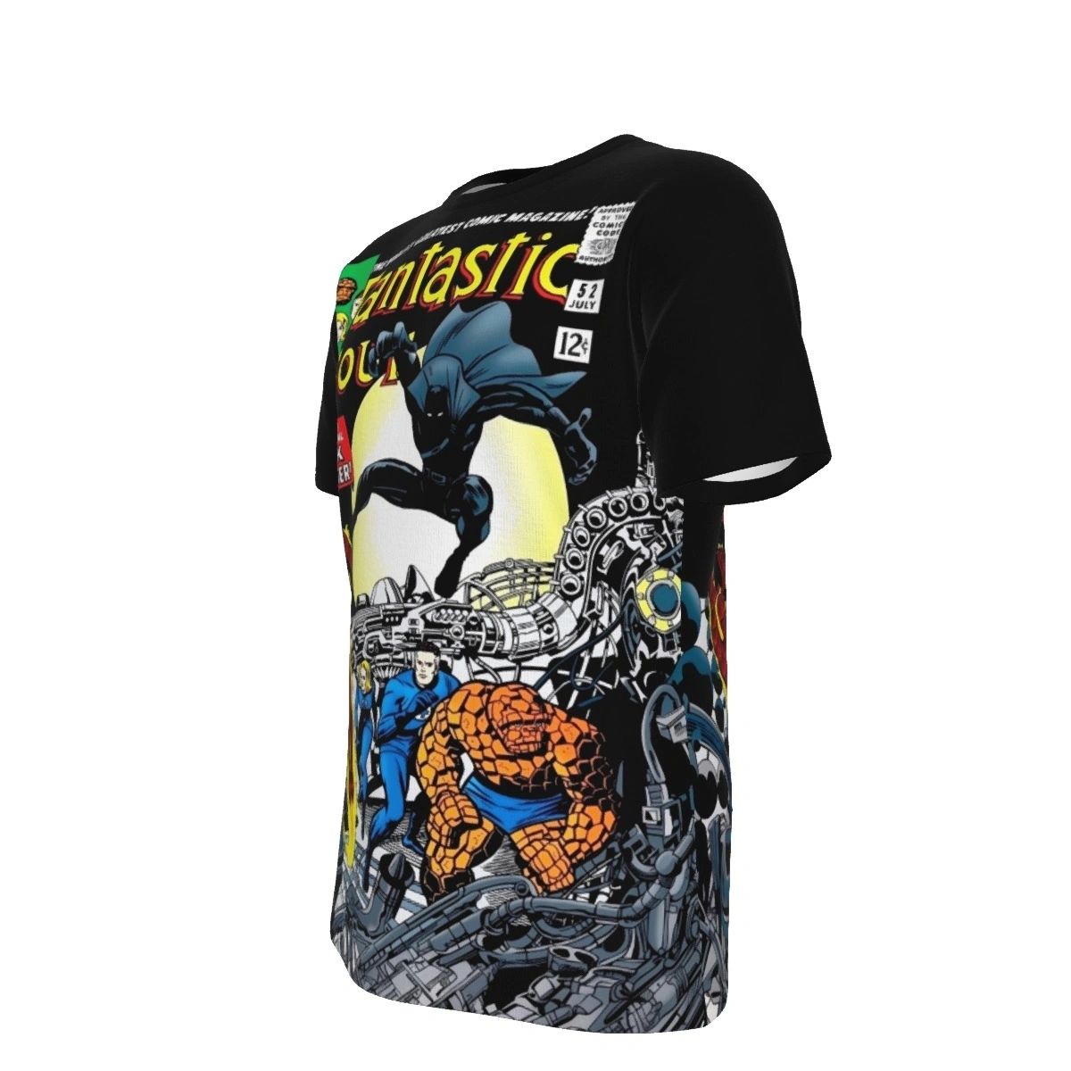 FANTASTIC FOUR 52 ALL OVER PRINT SHIRT AND TANK TOP- 1ST BLACK PANTHER