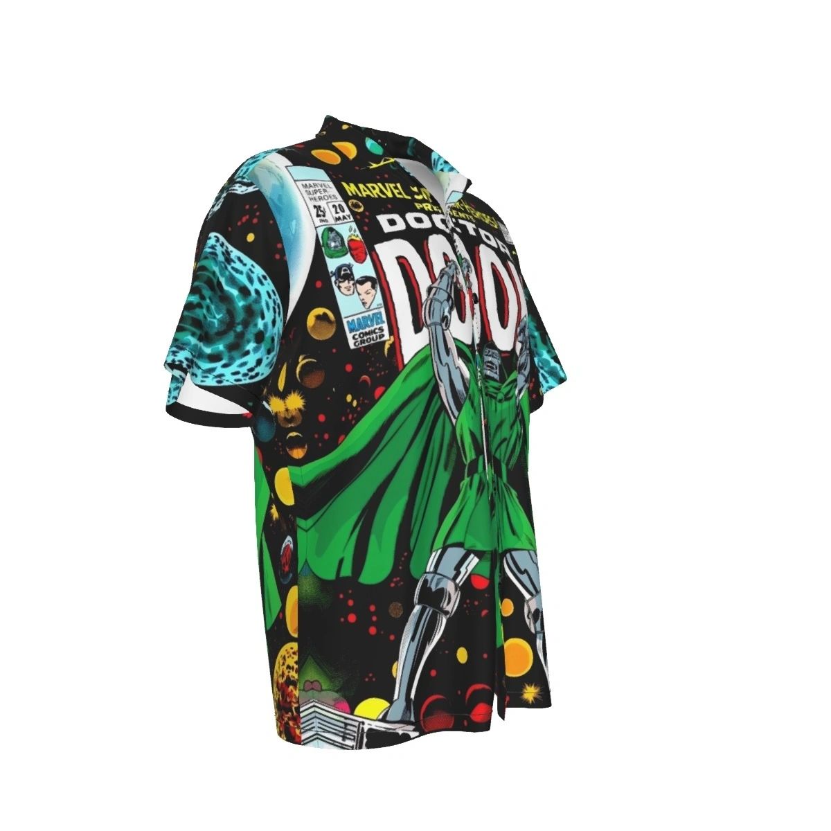 MARVEL SUPERHEROES 20 ALL OVER PRINT SHIRT AND TANK TOP -DOCTOR DOOM