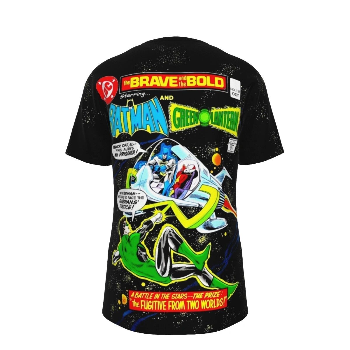 BRAVE AND BOLD 155 ALL OVER PRINT SHIRT AND TANK TOP -BATMAN GREEN LANTERN