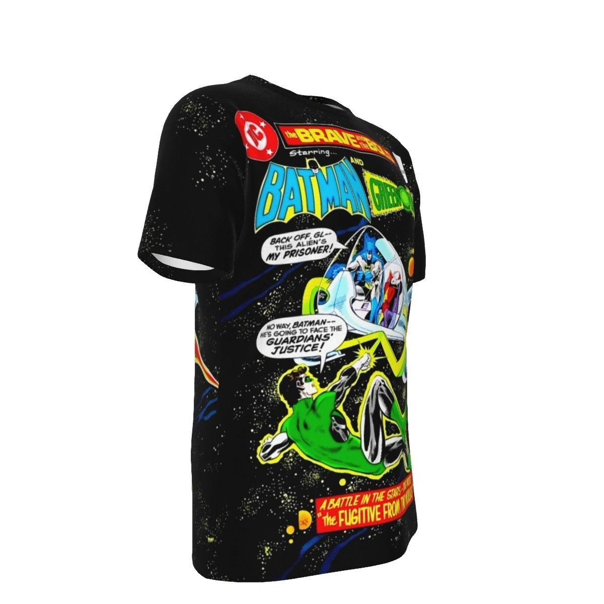 BRAVE AND BOLD 155 ALL OVER PRINT SHIRT AND TANK TOP -BATMAN GREEN LANTERN