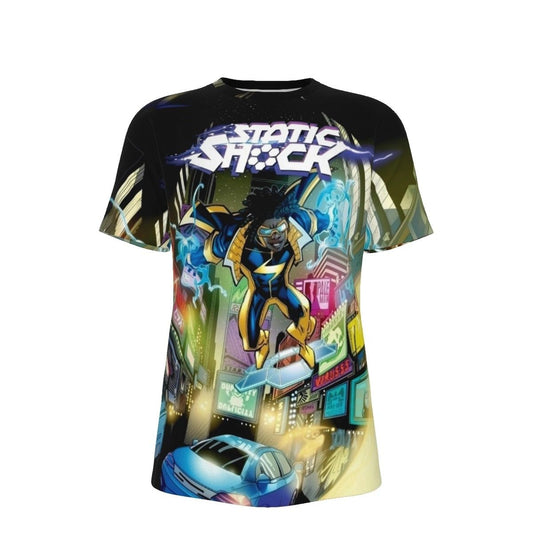 STATIC SHOCK 1 ALL OVER PRINT SHIRT AND TANK TOP