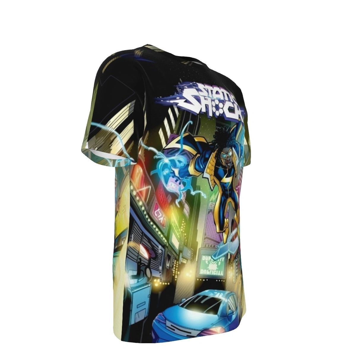 STATIC SHOCK 1 ALL OVER PRINT SHIRT AND TANK TOP