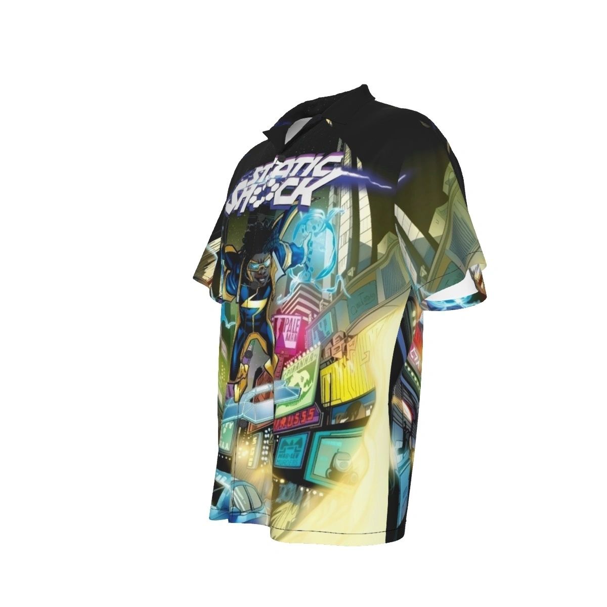 STATIC SHOCK 1 ALL OVER PRINT SHIRT AND TANK TOP