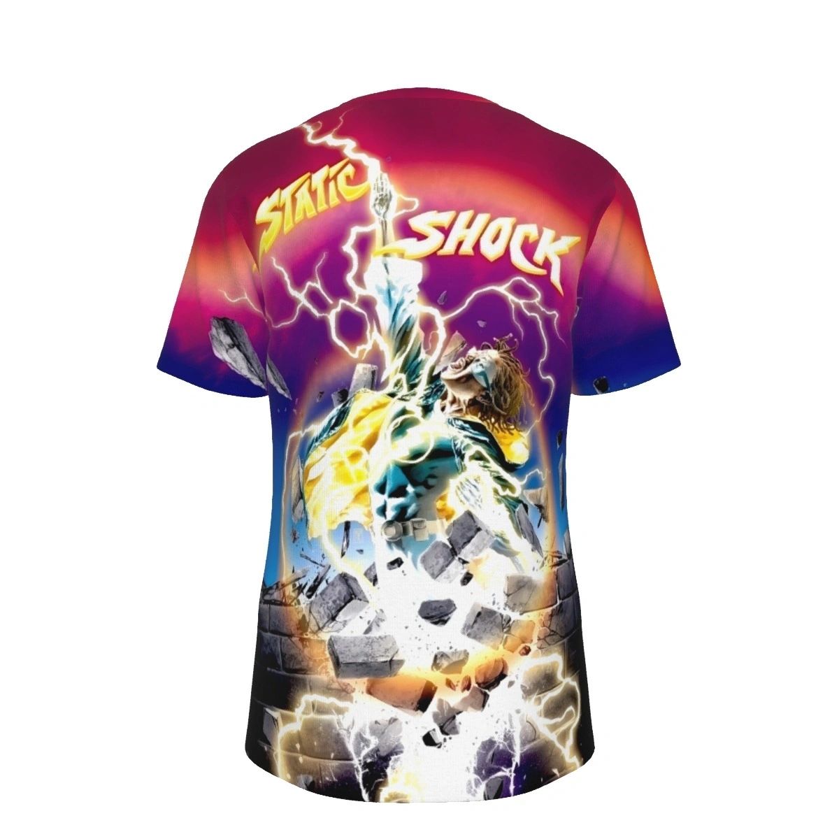 STATIC SHOCK ONE SHOT ALL OVER PRINT SHIRT AND TANK TOP