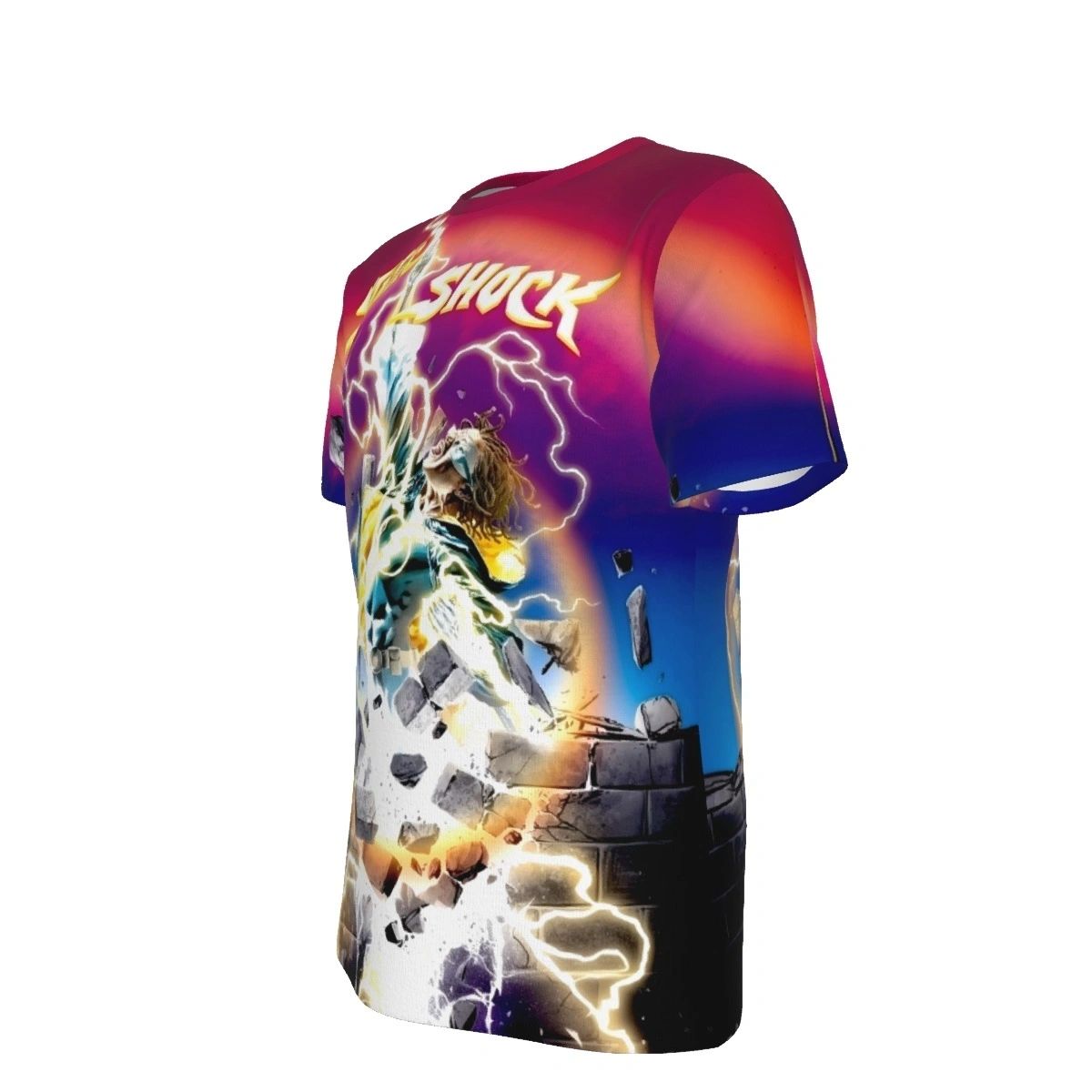 STATIC SHOCK ONE SHOT ALL OVER PRINT SHIRT AND TANK TOP