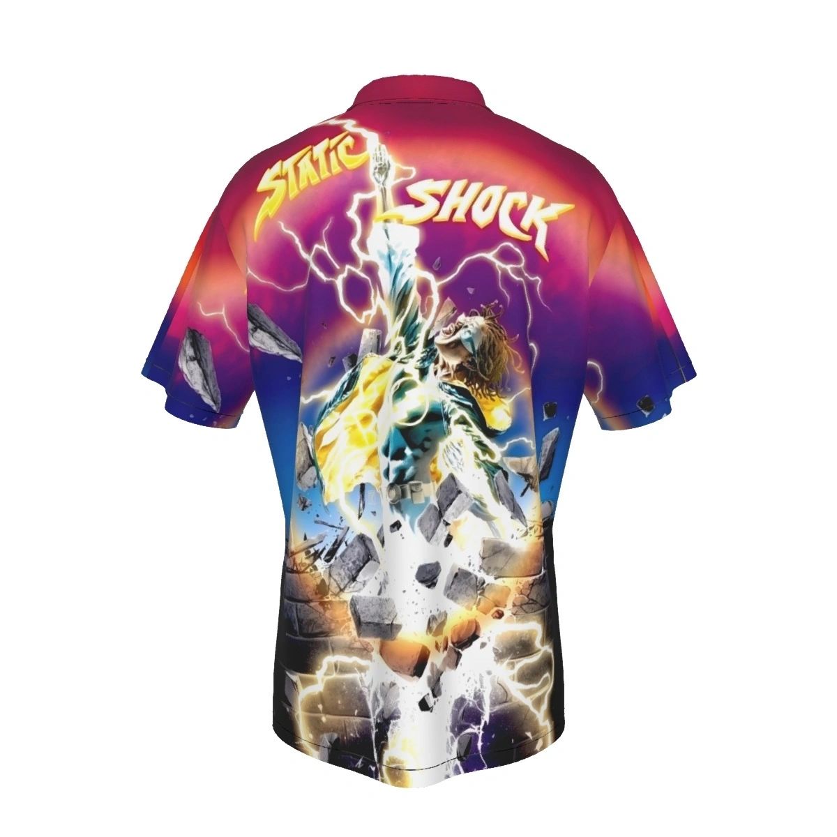 STATIC SHOCK ONE SHOT ALL OVER PRINT SHIRT AND TANK TOP