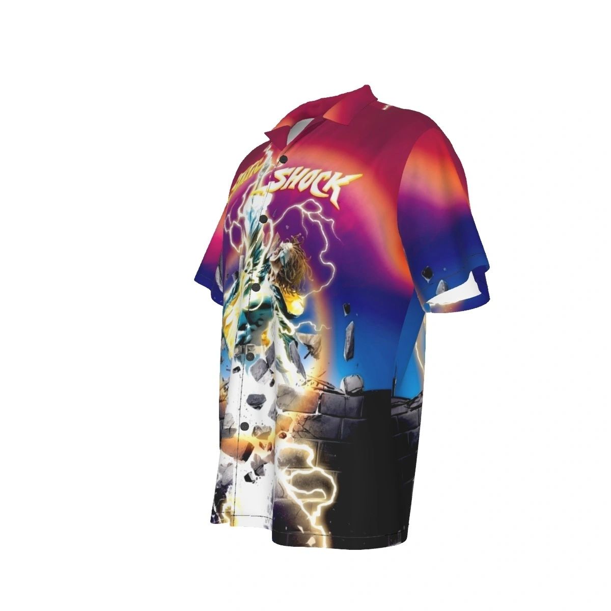 STATIC SHOCK ONE SHOT ALL OVER PRINT SHIRT AND TANK TOP