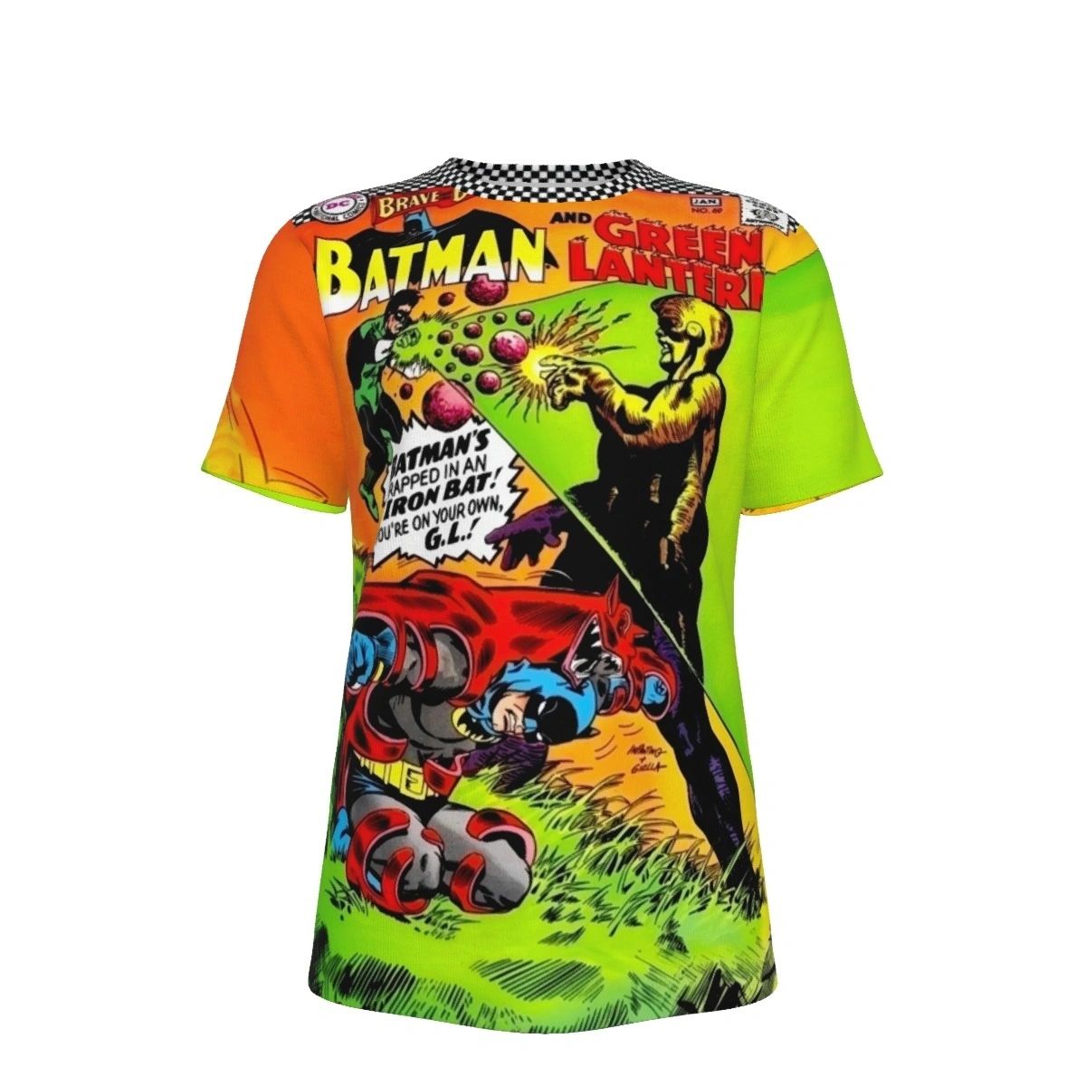 BRAVE AND BOLD 69 ALL OVER PRINT SHIRT AND TANK TOP -BATMAN GREEN LANTERN