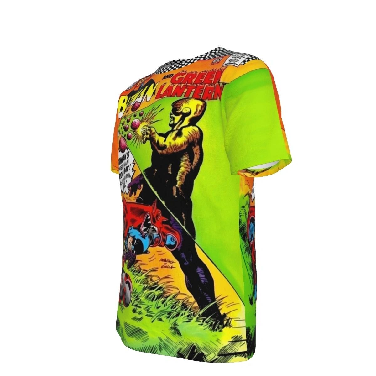 BRAVE AND BOLD 69 ALL OVER PRINT SHIRT AND TANK TOP -BATMAN GREEN LANTERN