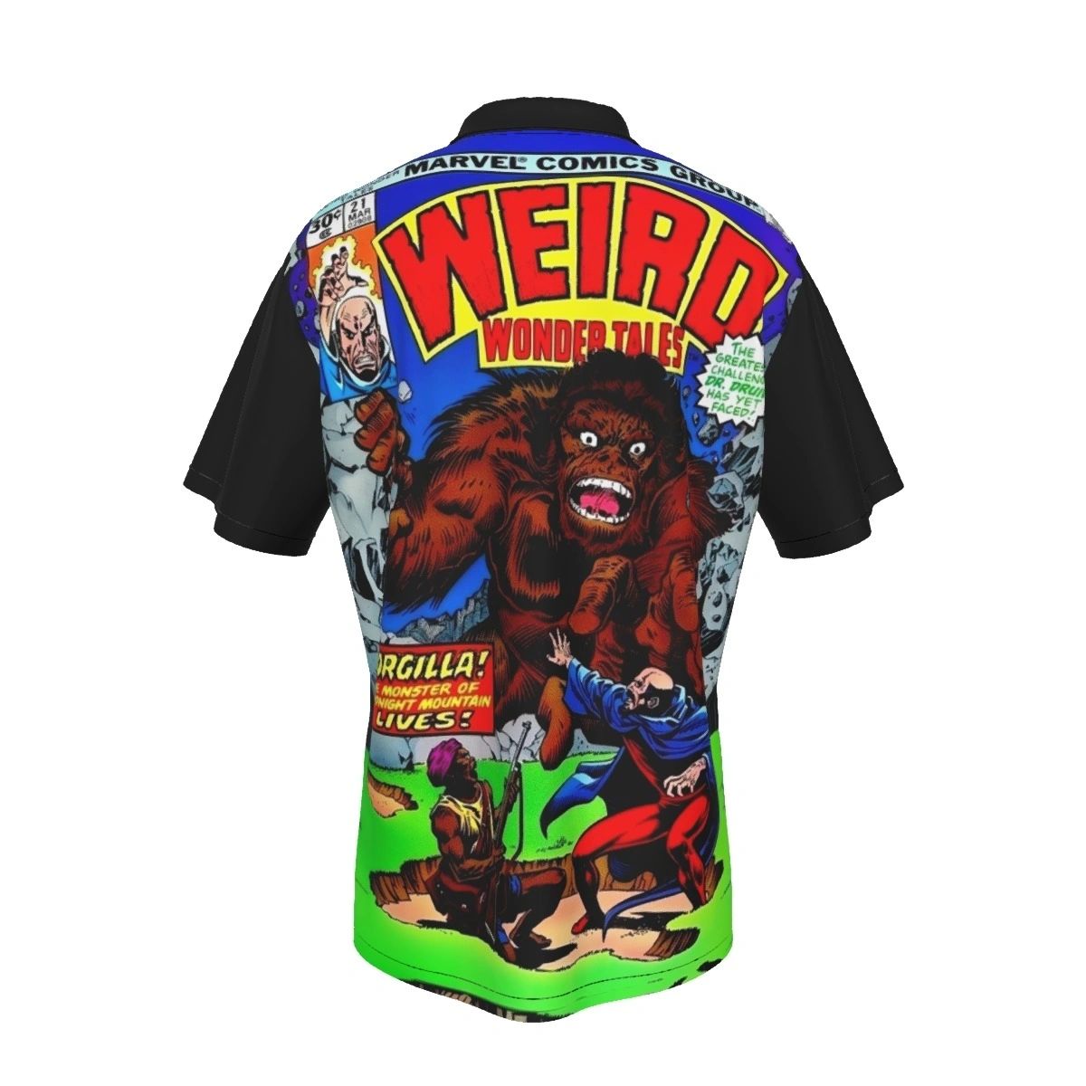 WEIRD WONDER TALES 21 AND 22 ALL OVER PRINT SHIRT AND TANK TOP
