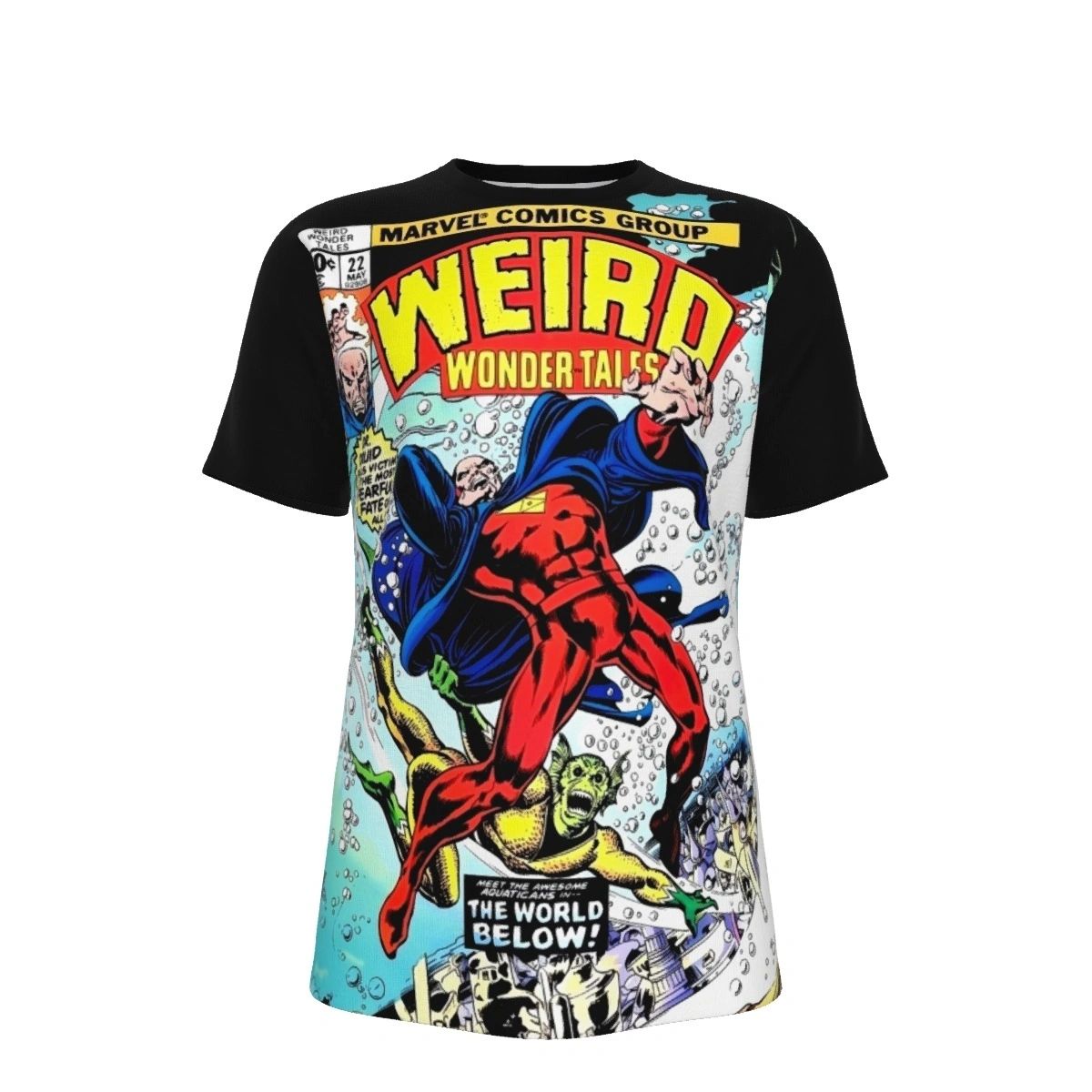 WEIRD WONDER TALES 21 AND 22 ALL OVER PRINT SHIRT AND TANK TOP