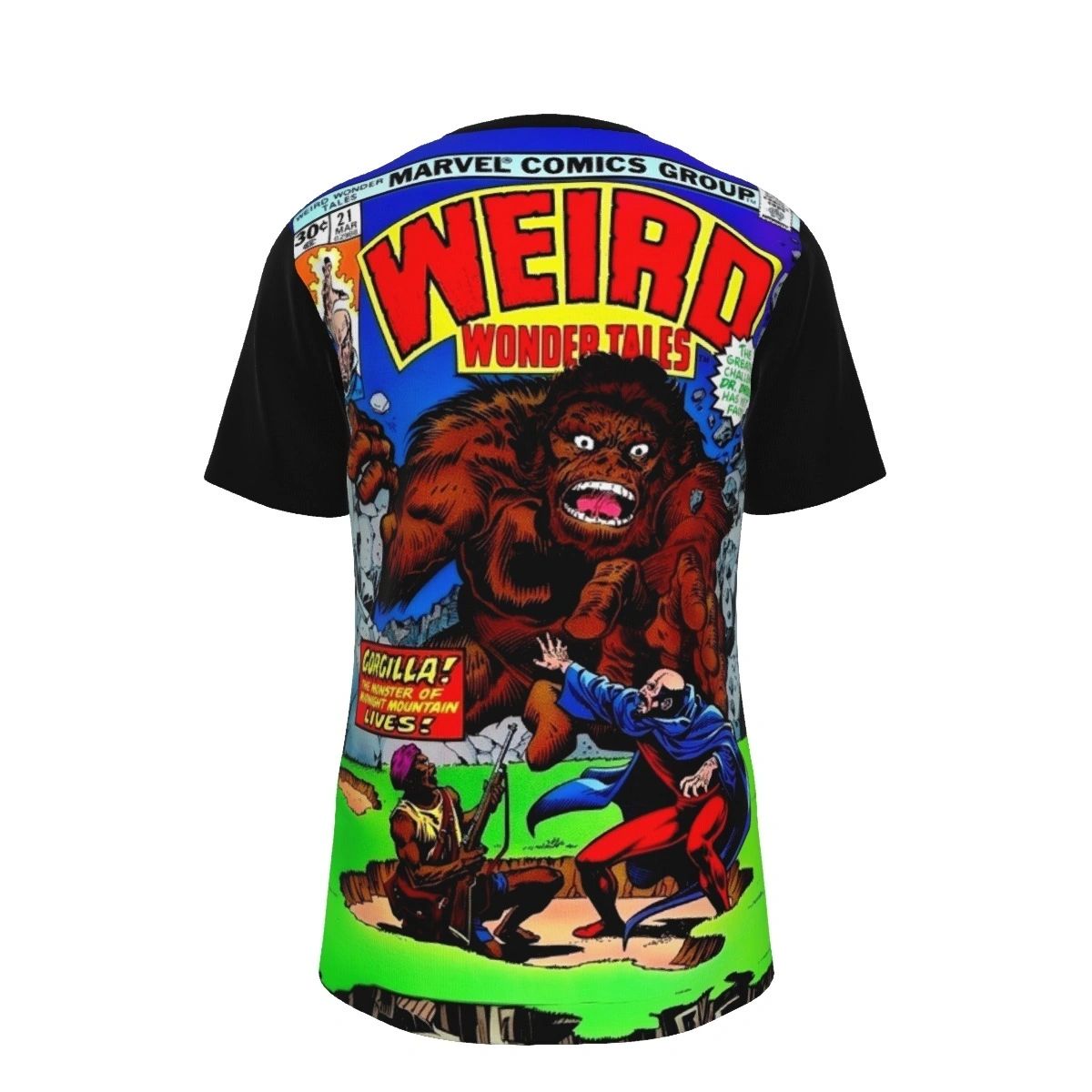 WEIRD WONDER TALES 21 AND 22 ALL OVER PRINT SHIRT AND TANK TOP