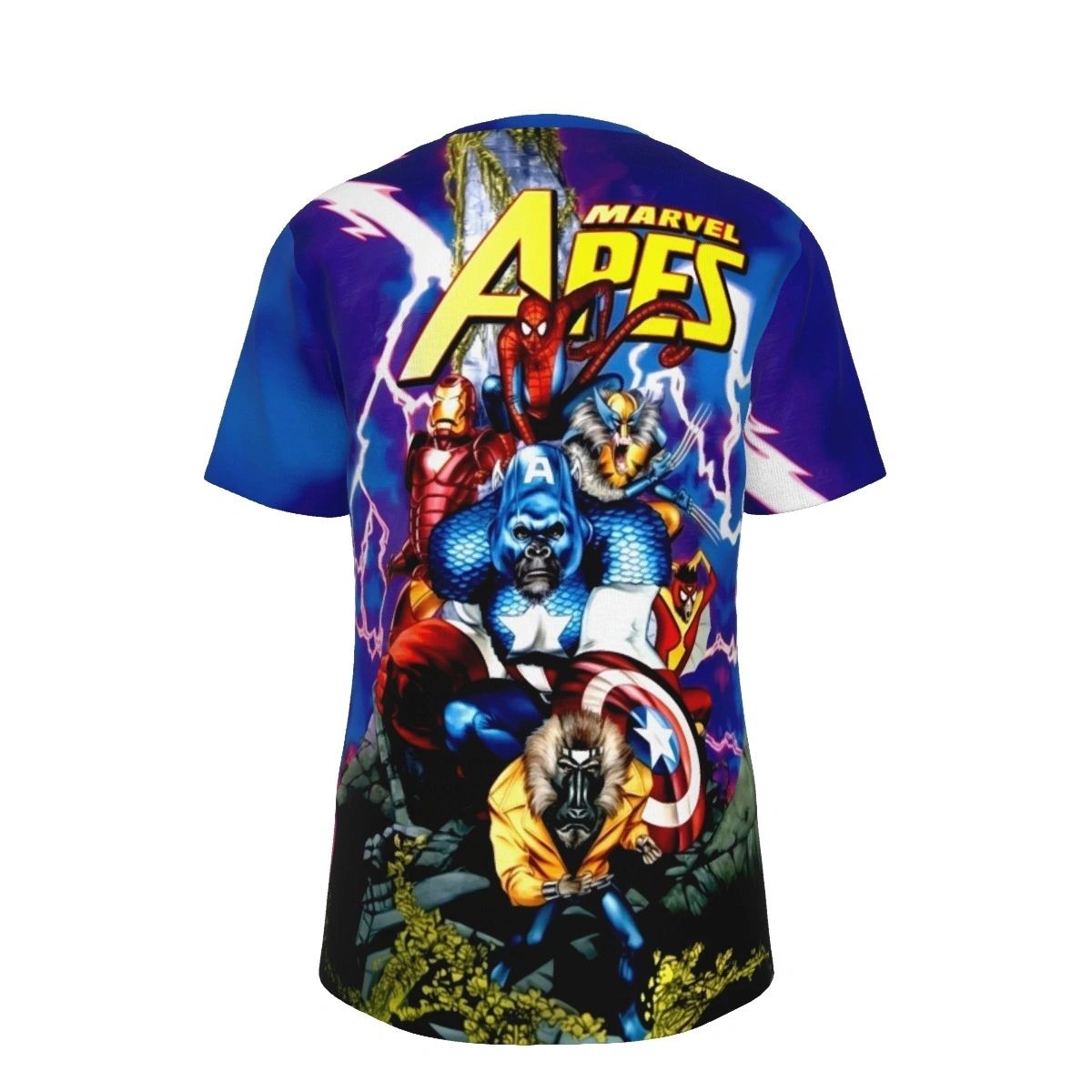 MARVEL APES 1 ALL OVER PRINT SHIRT AND TANK TOP