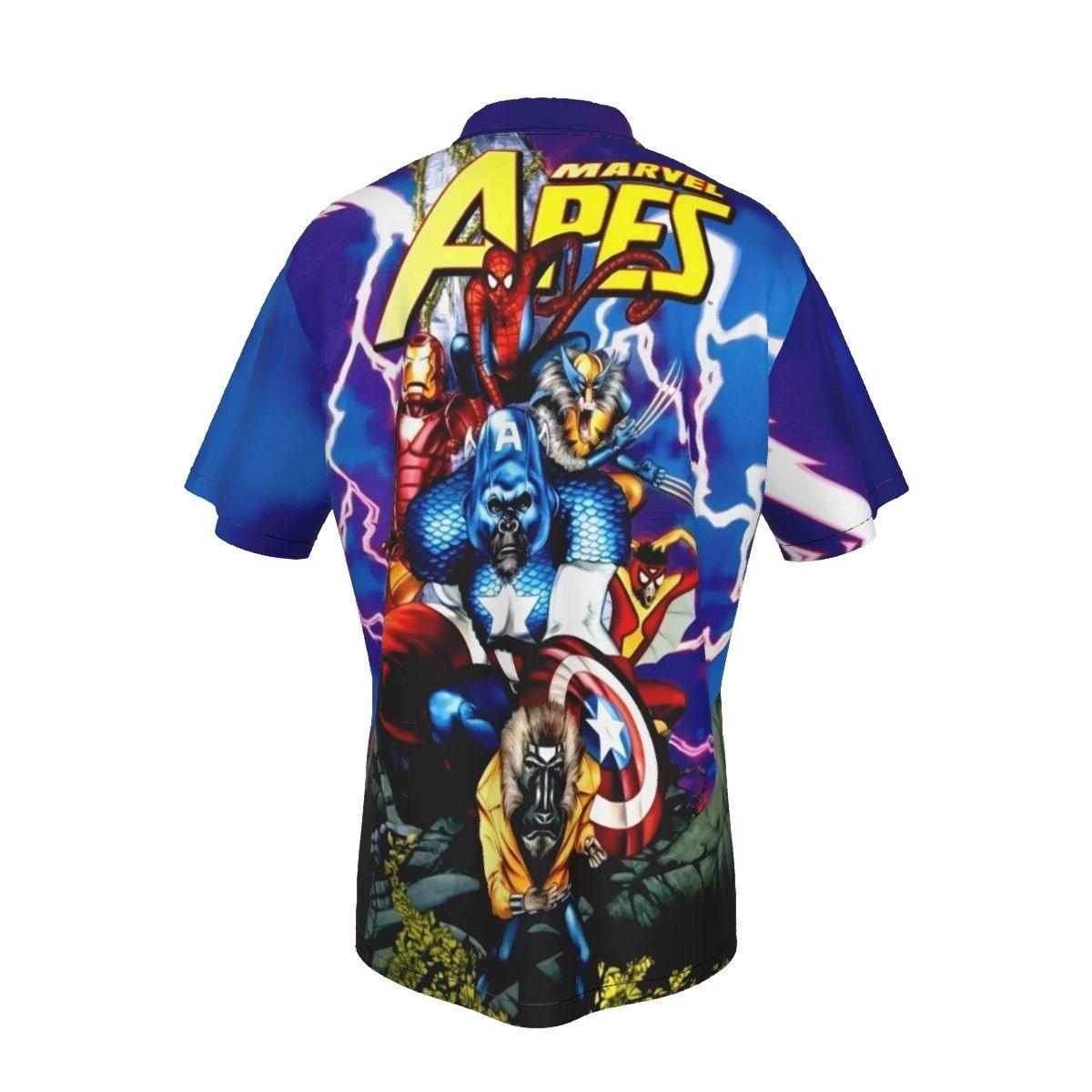 MARVEL APES 1 ALL OVER PRINT SHIRT AND TANK TOP