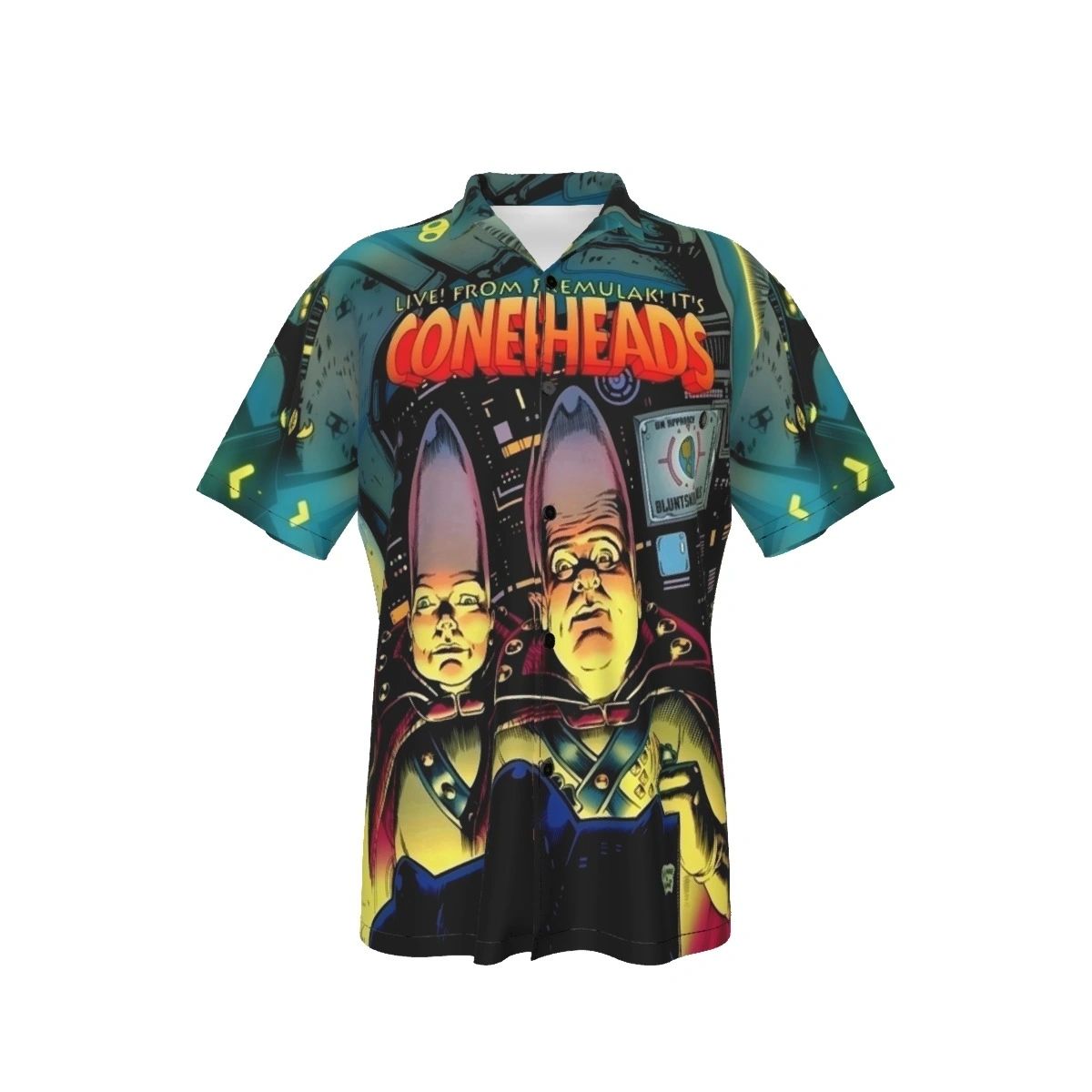 CONEHEADS 1 ALL OVER PRINT SHIRT AND TANK TOP