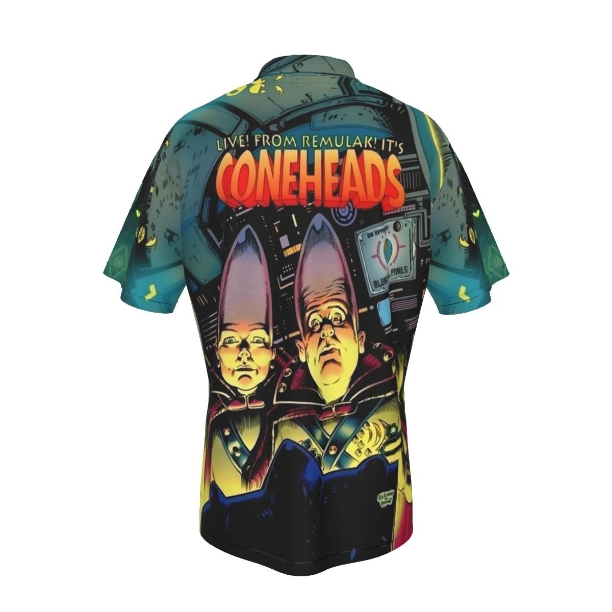 CONEHEADS 1 ALL OVER PRINT SHIRT AND TANK TOP