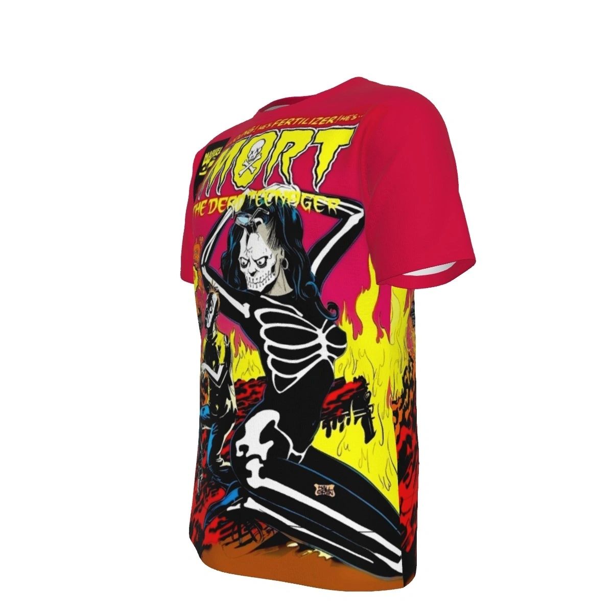MORT THE DEAD TEENAGER 1 ALL OVER PRINT SHIRT AND TANK TOP