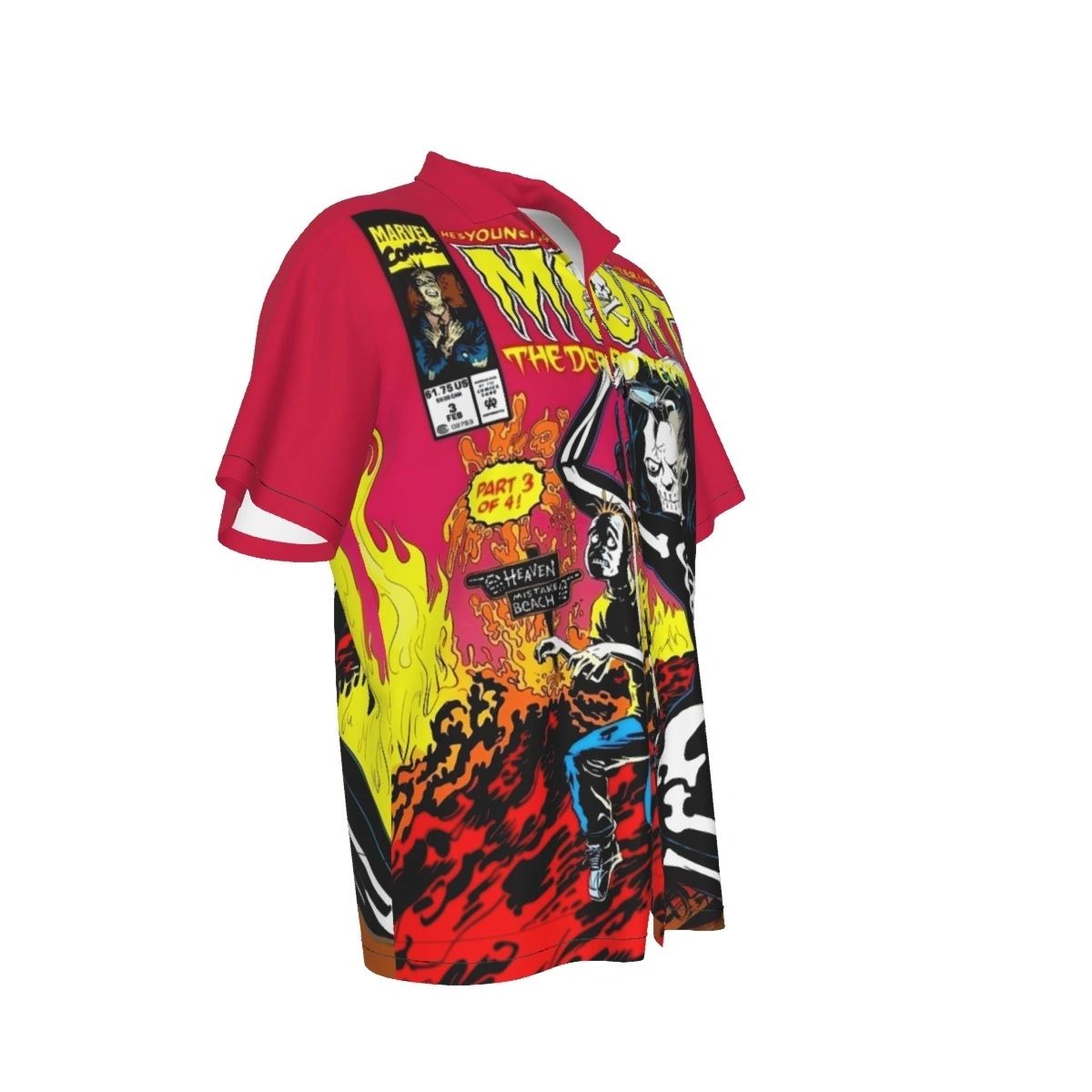 MORT THE DEAD TEENAGER 1 ALL OVER PRINT SHIRT AND TANK TOP