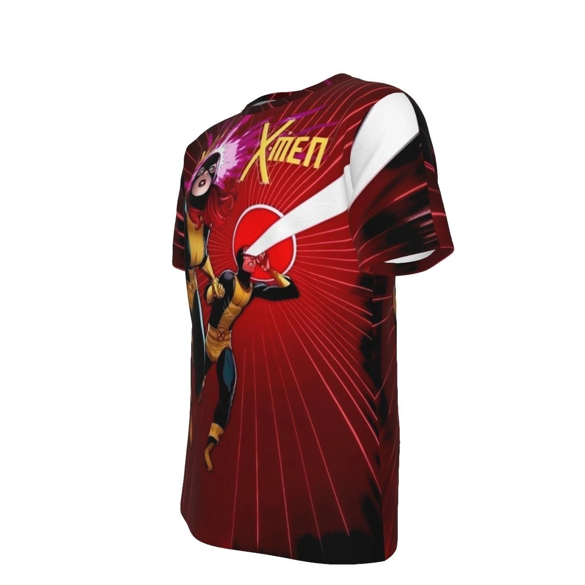 CLASSIC MARVEL GIRL & CYCLOPS ALL OVER PRINT SHIRT AND TANK TOP