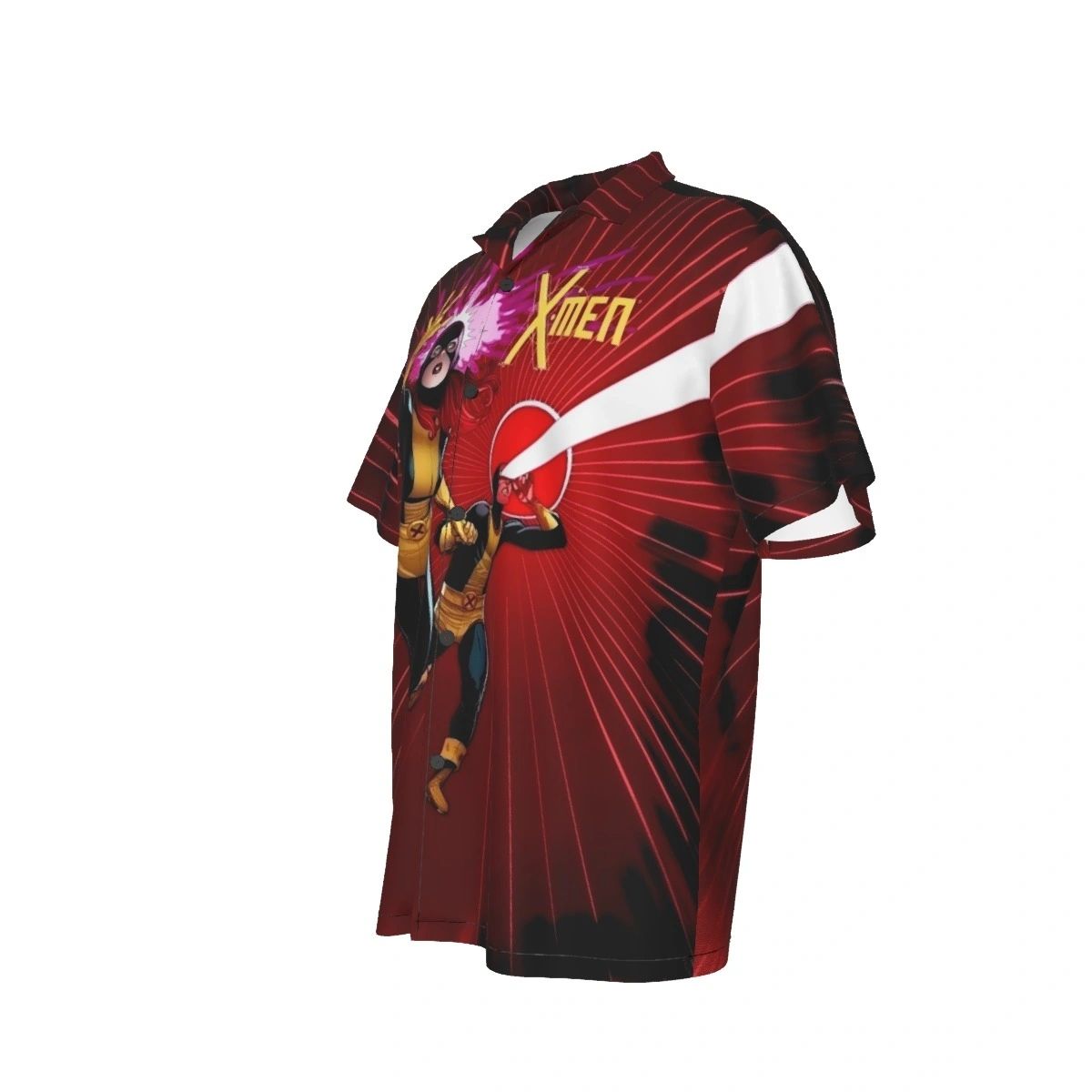 CLASSIC MARVEL GIRL & CYCLOPS ALL OVER PRINT SHIRT AND TANK TOP