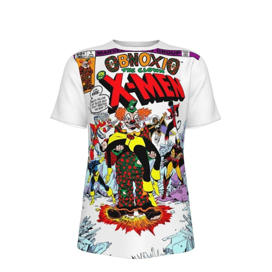 OBNOXIO THE CLOWN VS XMEN ALL OVER PRINT SHIRT AND TANK TOP