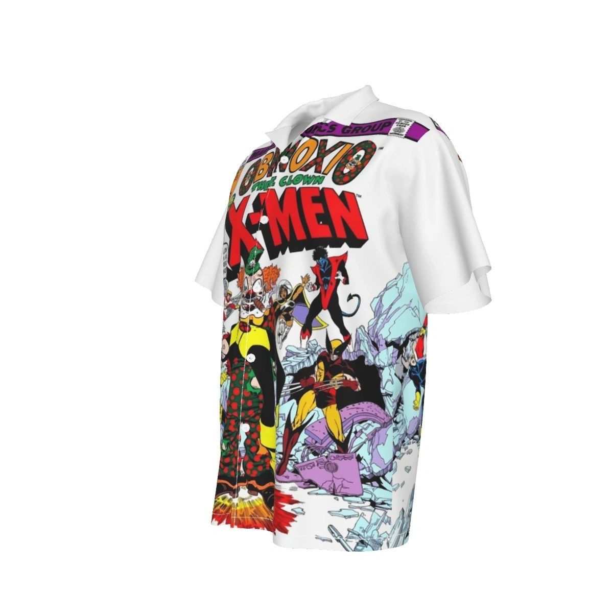 OBNOXIO THE CLOWN VS XMEN ALL OVER PRINT SHIRT AND TANK TOP