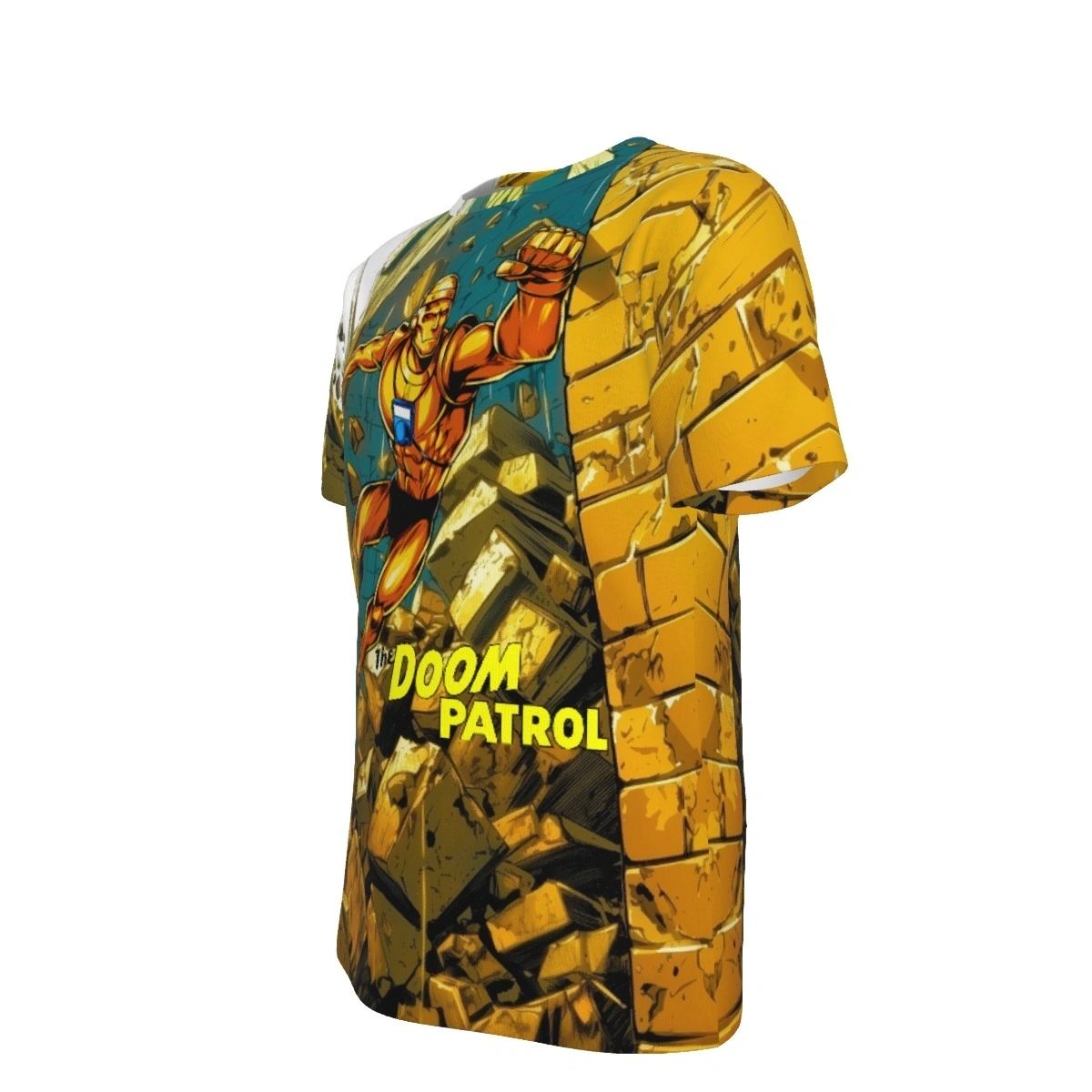 ROBOTMAN READY ALL OVER PRINT SHIRTS - DOOM PATROL