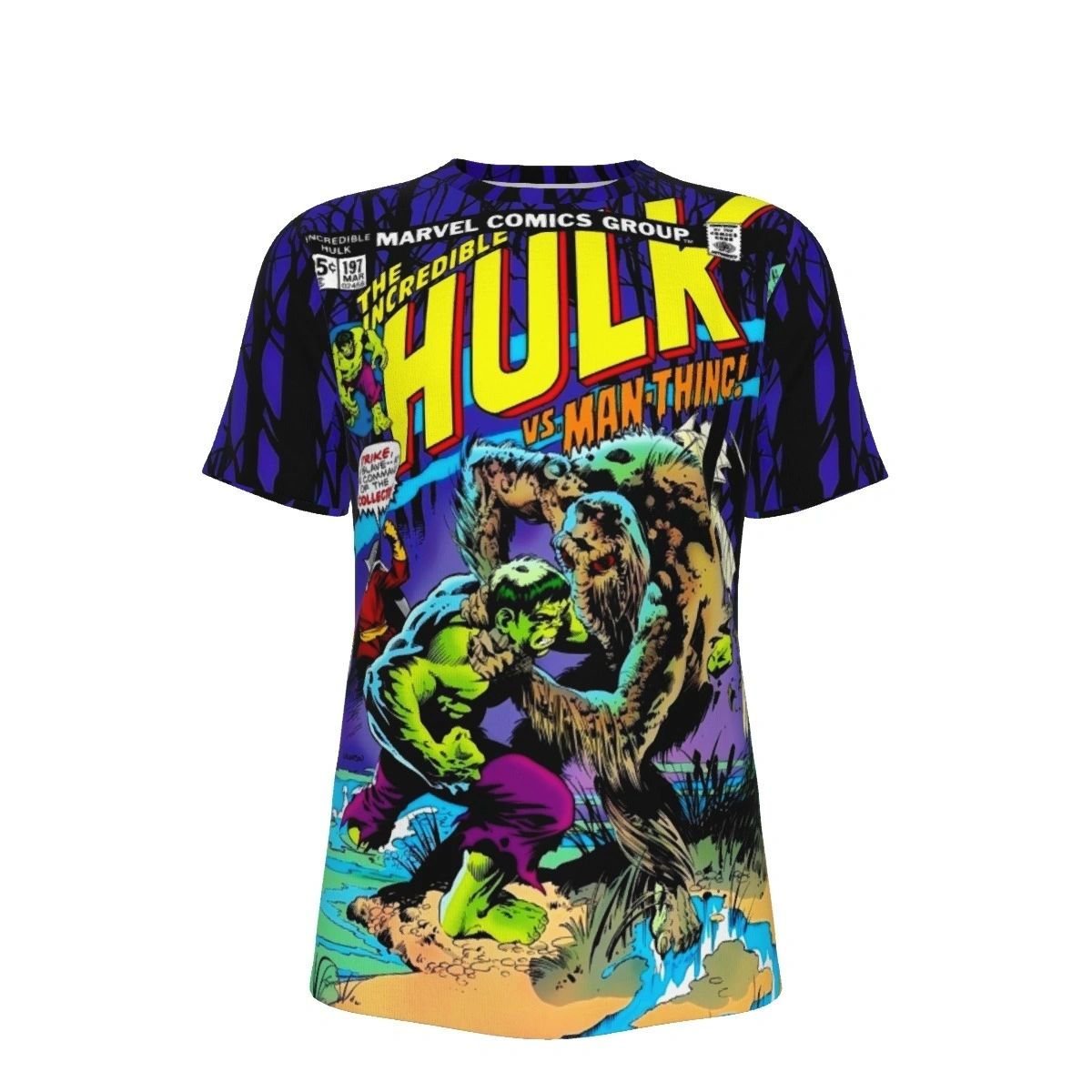 HULK 197 ALL OVER PRINT SHIRT AND TANK TOP -BERNIE WRIGHTSON - MANTHING
