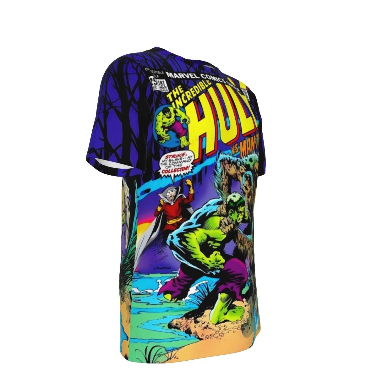 HULK 197 ALL OVER PRINT SHIRT AND TANK TOP -BERNIE WRIGHTSON - MANTHING