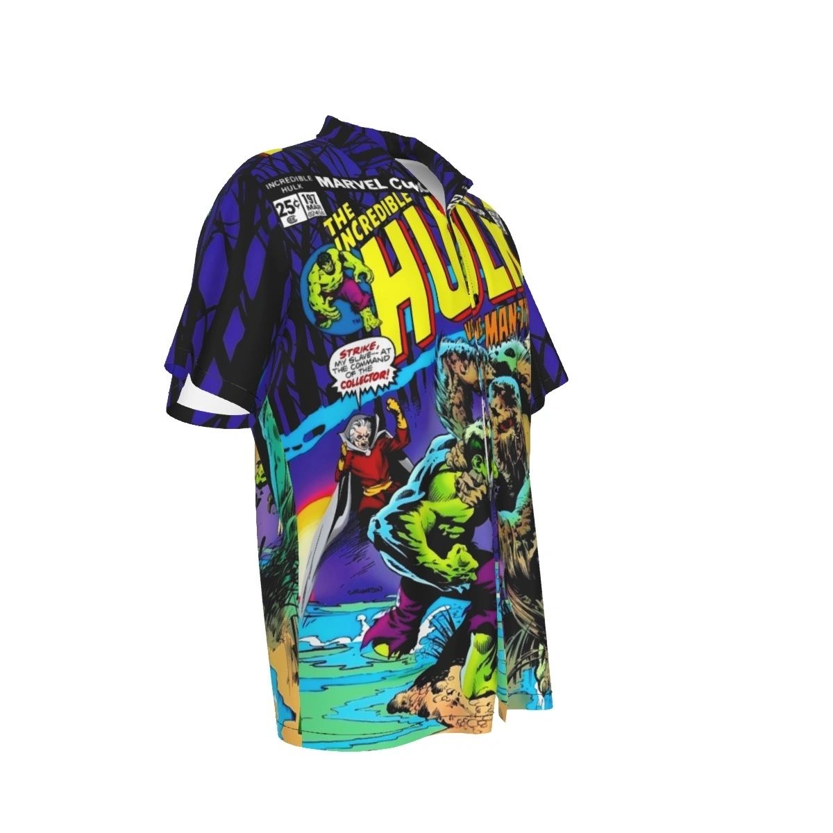 HULK 197 ALL OVER PRINT SHIRT AND TANK TOP -BERNIE WRIGHTSON - MANTHING
