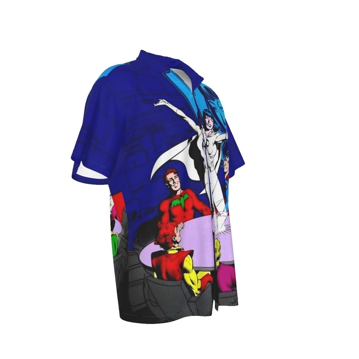 SECRET ORIGINS 2 ALL OVER PRINT SHIRTS- OG LEGION