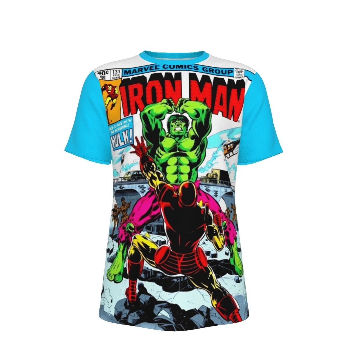 IRON MAN 131 ALL OVER PRINT SHIRT AND TANK TOP