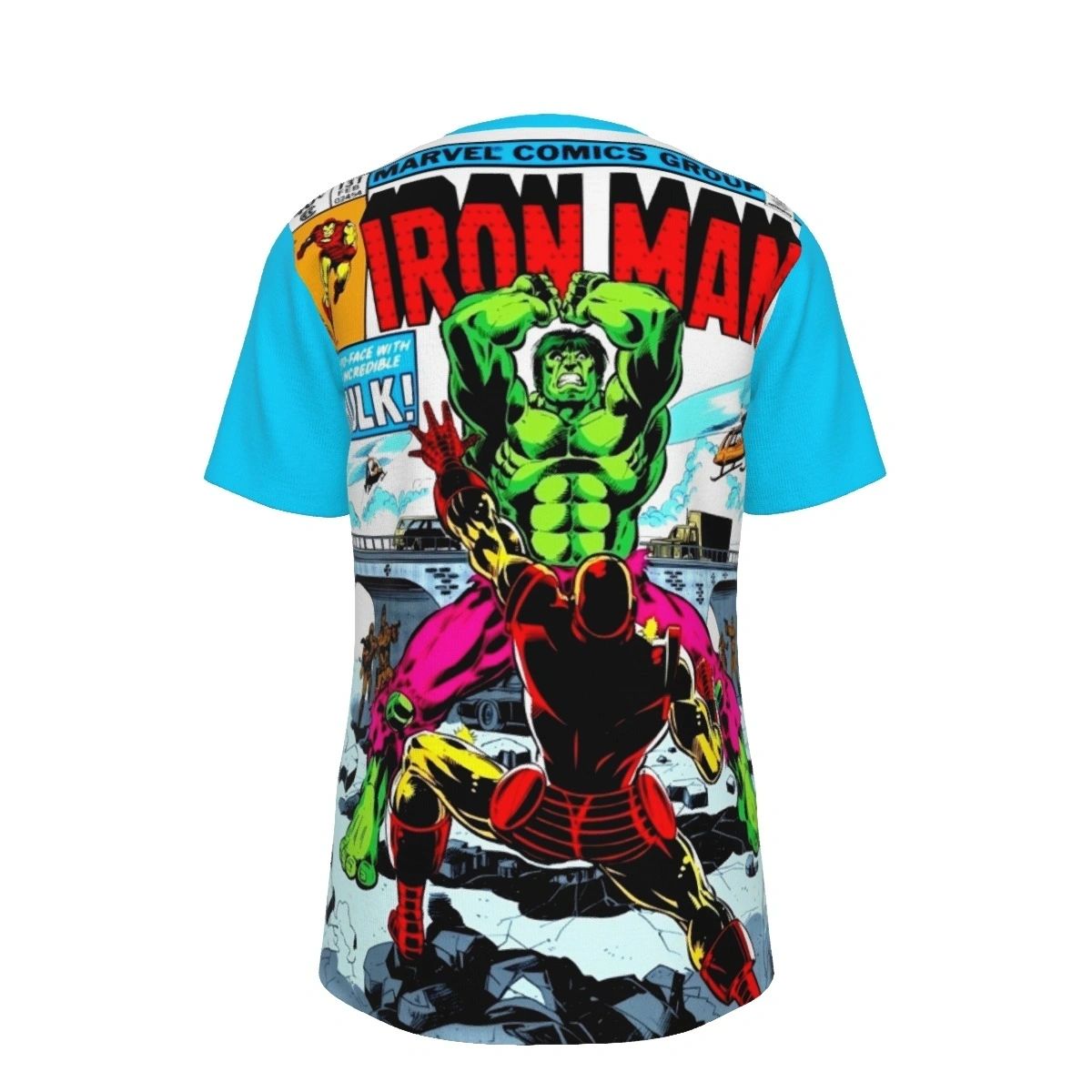 IRON MAN 131 ALL OVER PRINT SHIRT AND TANK TOP
