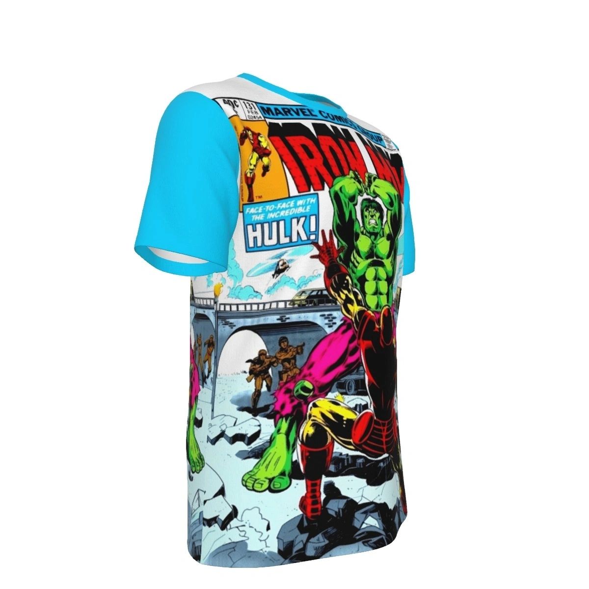 IRON MAN 131 ALL OVER PRINT SHIRT AND TANK TOP