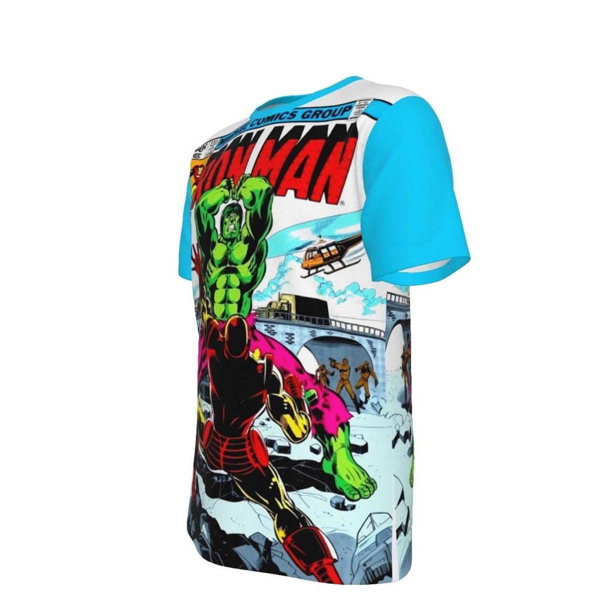 IRON MAN 131 ALL OVER PRINT SHIRT AND TANK TOP