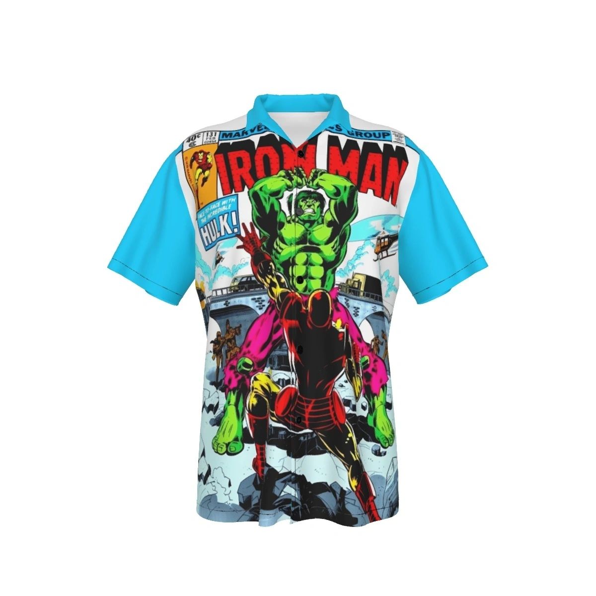 IRON MAN 131 ALL OVER PRINT SHIRT AND TANK TOP
