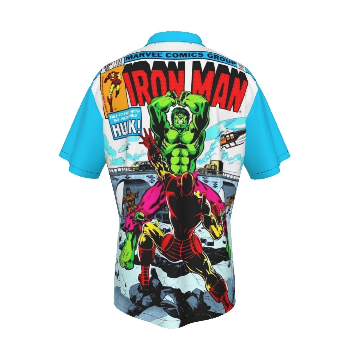 IRON MAN 131 ALL OVER PRINT SHIRT AND TANK TOP