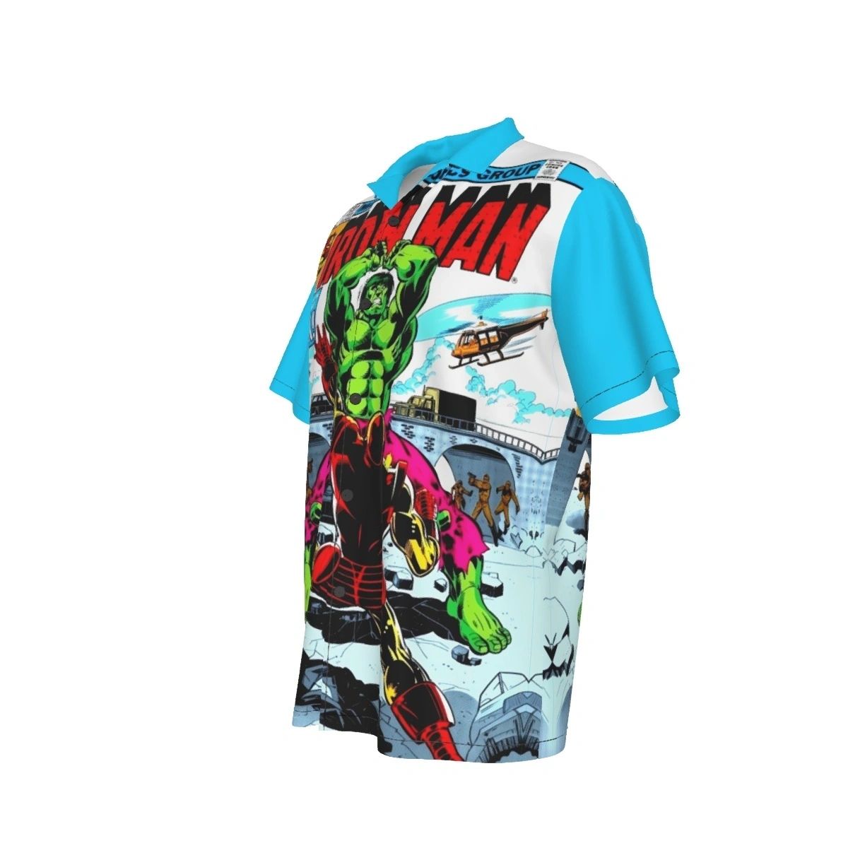 IRON MAN 131 ALL OVER PRINT SHIRT AND TANK TOP