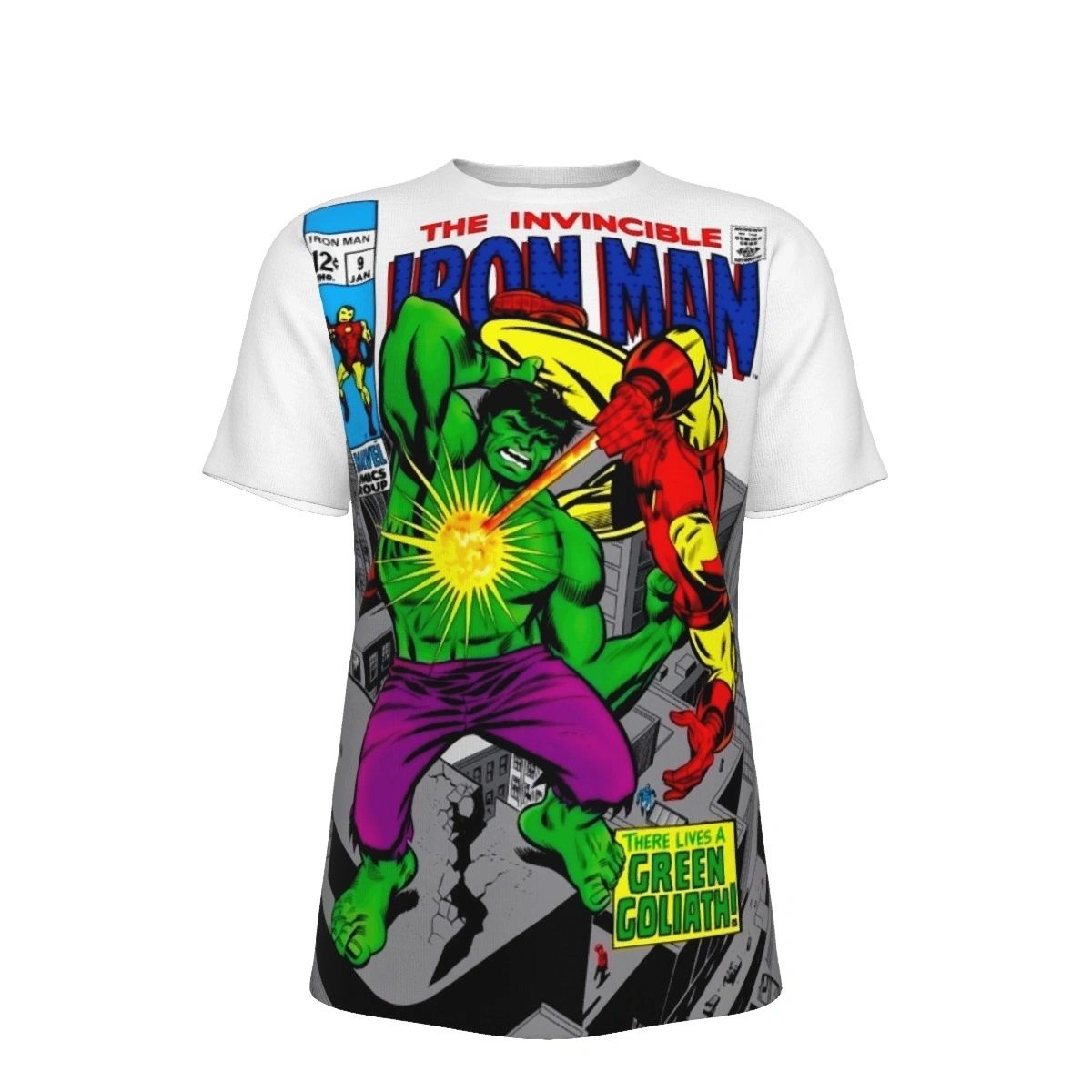 IRON MAN 9 ALL OVER PRINT SHIRT AND TANK TOP