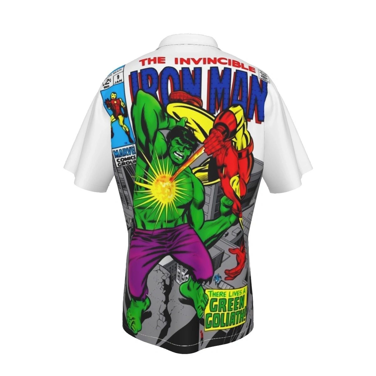 IRON MAN 9 ALL OVER PRINT SHIRT AND TANK TOP