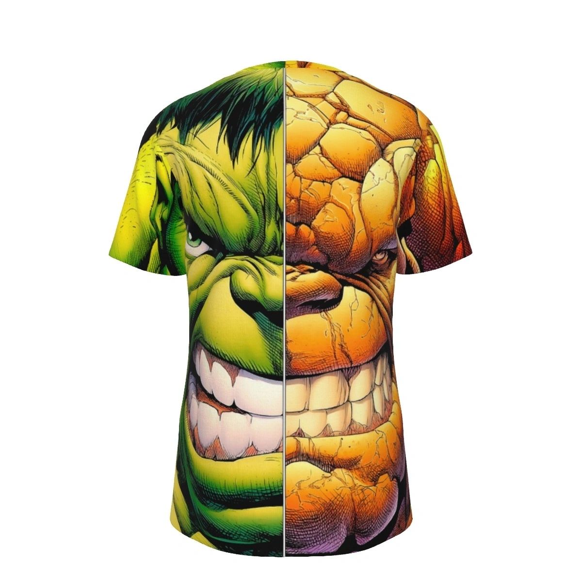 HULK THING FACE ALL OVER PRINT SHIRT AND TANK TOP - ORIGINAL ART