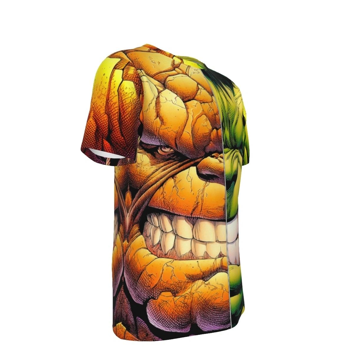 HULK THING FACE ALL OVER PRINT SHIRT AND TANK TOP - ORIGINAL ART