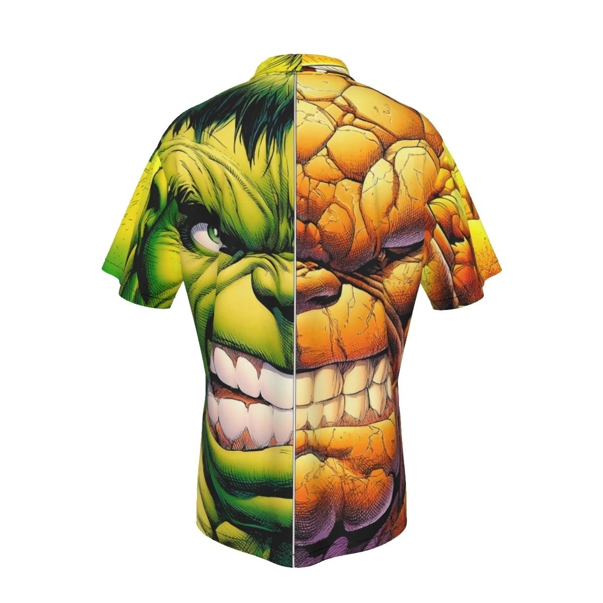 HULK THING FACE ALL OVER PRINT SHIRT AND TANK TOP - ORIGINAL ART