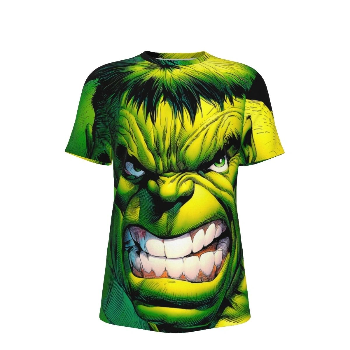 HULK FACE ALL OVER PRINT SHIRT AND TANK TOP - ORIGINAL ART