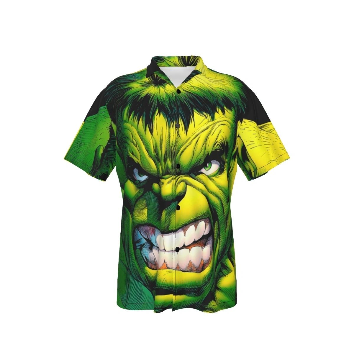 HULK FACE ALL OVER PRINT SHIRT AND TANK TOP - ORIGINAL ART