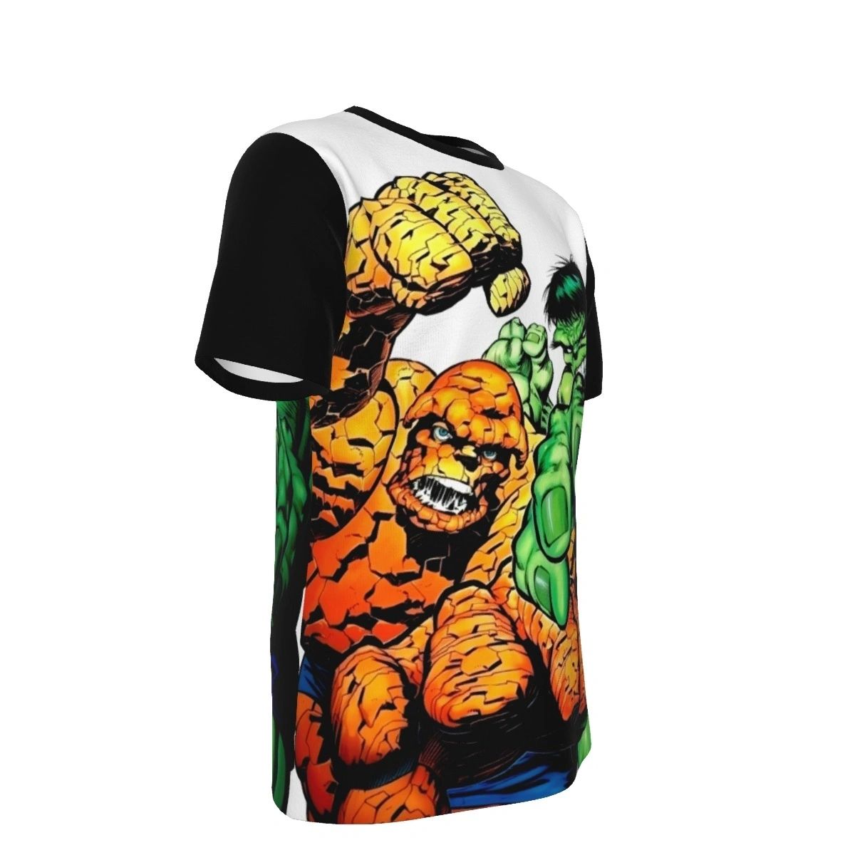 THING HULK ALL OVER PRINT SHIRT AND TANK TOP -BY BERNIW WRIGHTSON