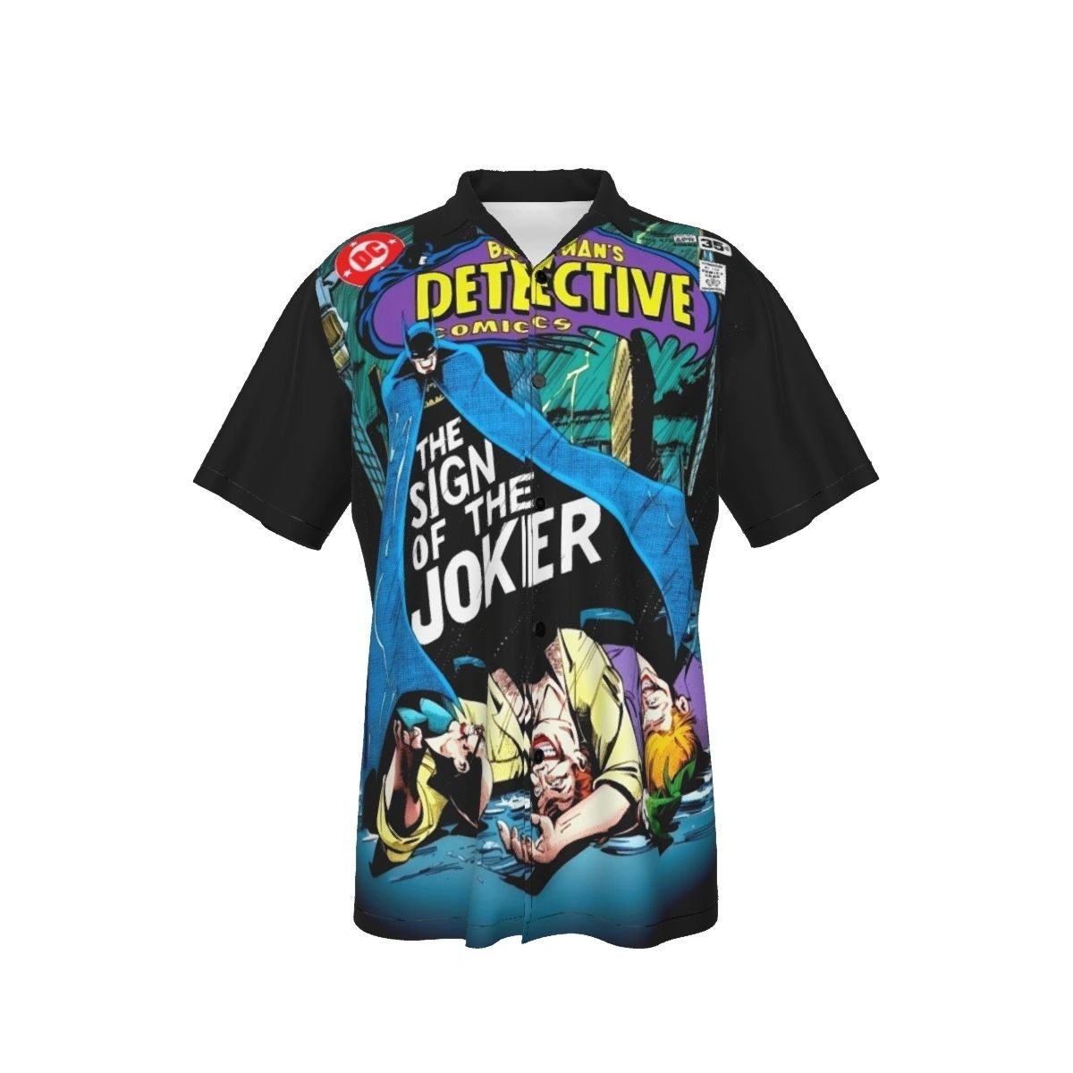DETECTIVE 476 ALL OVER PRINT SHIRT AND TANK TOP -JOKER DAY