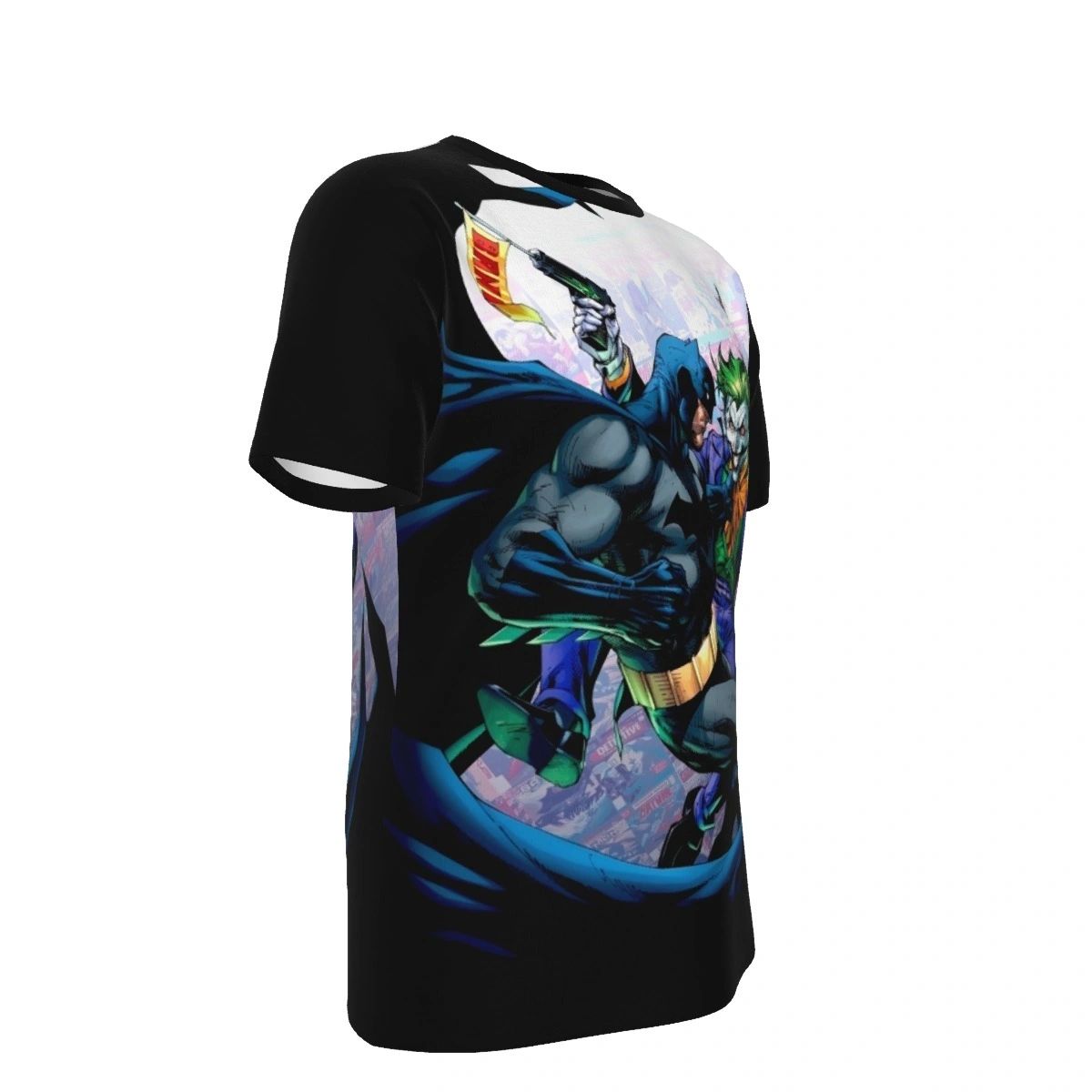BATMAN VS JOKER PINUP ALL OVER PRINT SHIRT AND TANK TOP - JIM LEE ART